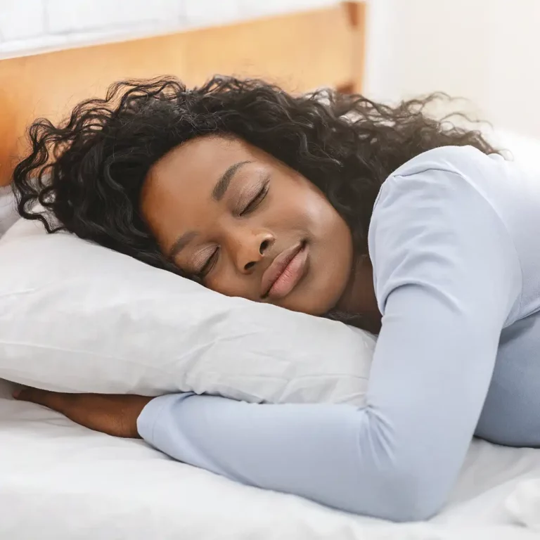 Silk Road NYC - Woman Sleeping Peacefully on Their Bed